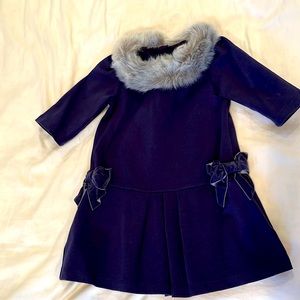 Janie and Jack winter holiday dress.